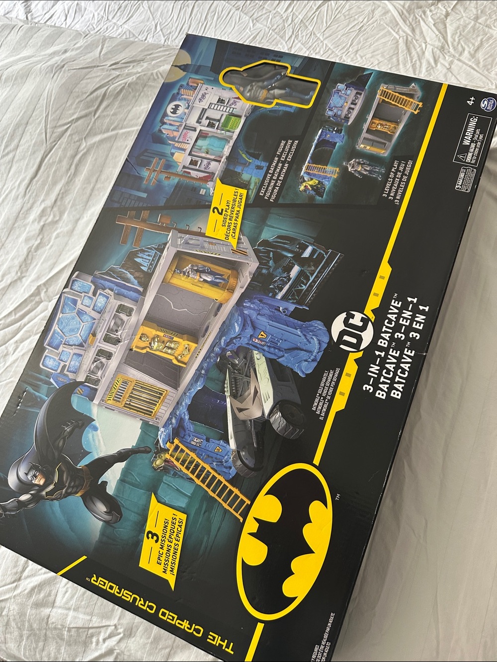 DC Batman 3-in-1 Batcave Playset - Brand new in box
